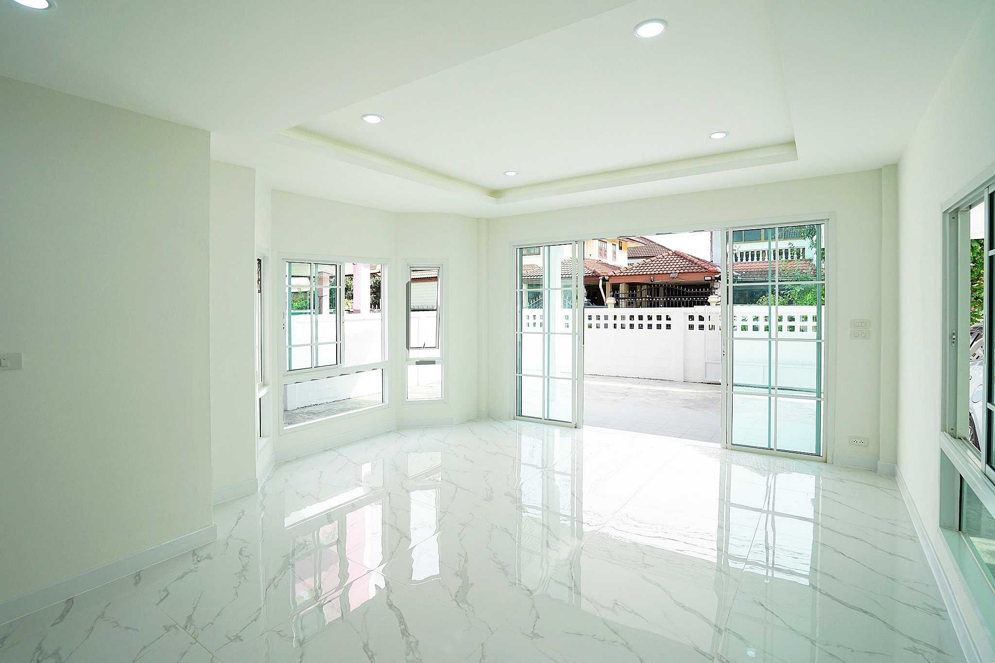 บ้านสวยมาก รีโนเวทใหม่ สไตล์มินิมอล #หมู่บ้าน ช.รุ่งเรือง 6 บางบัวทอง ใกล้ MRT บางพลู ใกล้เซ็นทรัล เวสเกต (รูปที่ 12)