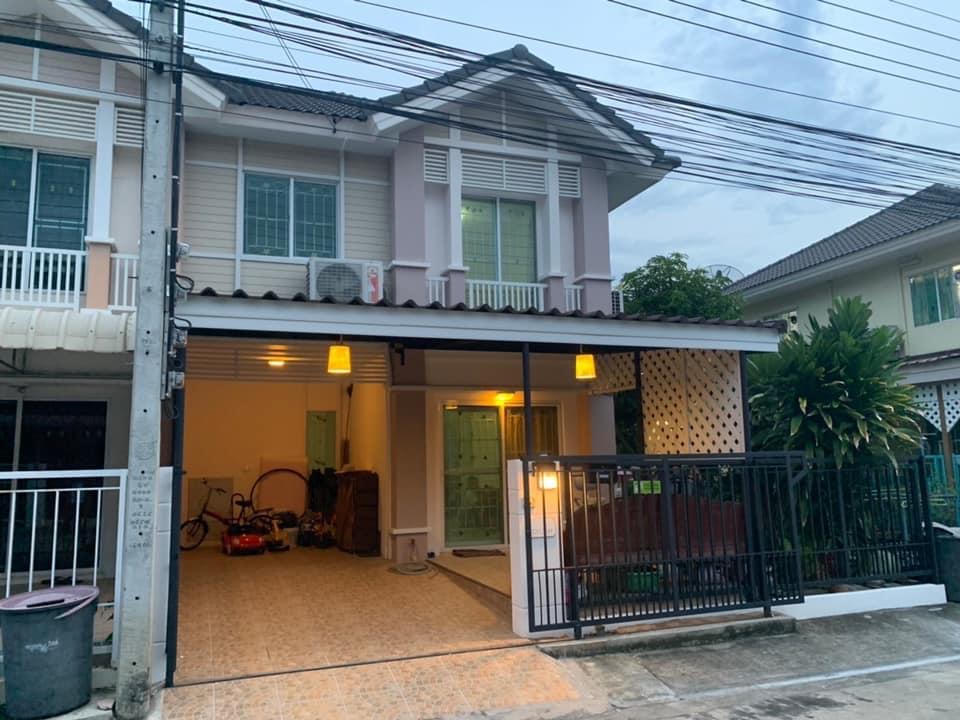 ทาวน์โฮม พฤกษาวิลล์28 ใกล้รถไฟฟ้า สถานีตลาดบางใหญ่