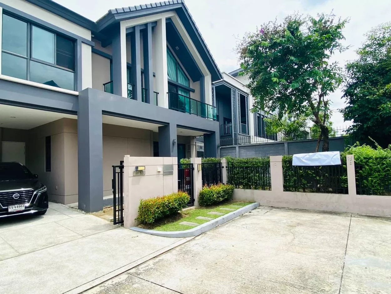 ขายบ้านเดี่ยว Luxury Nordic บางกอกบูเลอวาร์ด พระราม 9 บ้านหลังริม ขนาด 69.3 ตรว. แต่งแบบ Loft ครัวกว้างและสวยมาก ลดเหลือ 12.99 ล้านบาท ต่ำสุดในโครงการ (รูปที่ 2)