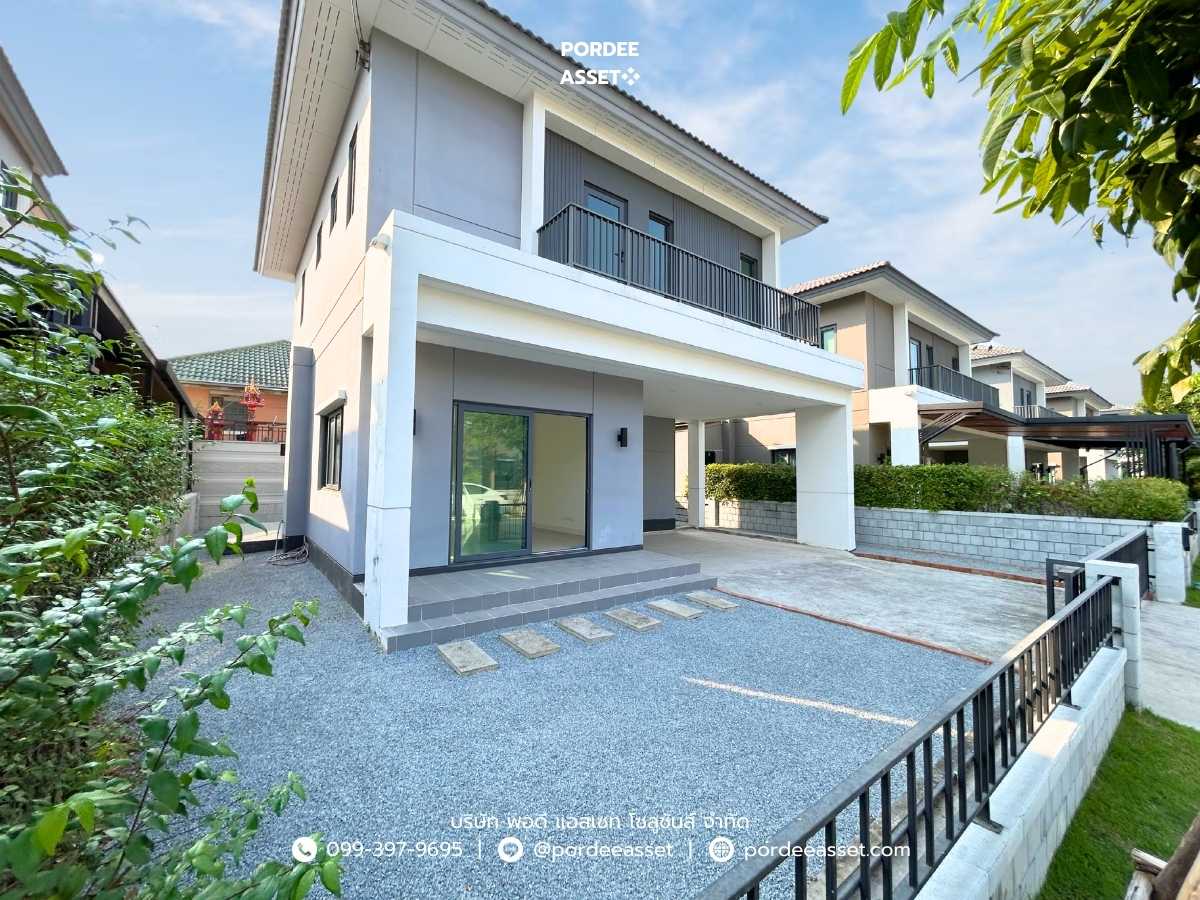 บ้านเดี่ยว เซนโทร บางใหญ่ (ถนนเมน หน้าบ้านไม่ชนหลังอื่น) ซอยวัดลาดปลาดุก บางบัวทอง นนทบุรี ใกล้ MRT สถานีคลองบางไผ่ : Centro Bangyai (รูปที่ 19)