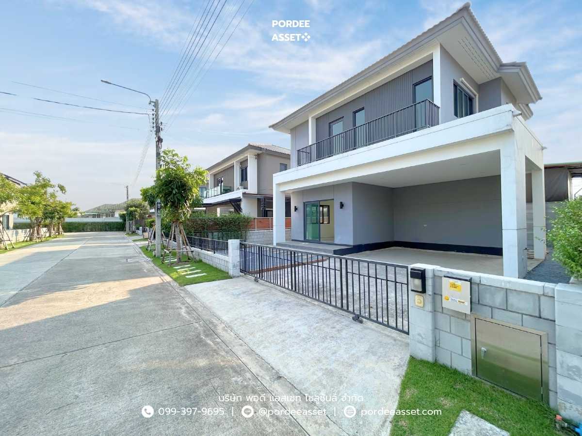 บ้านเดี่ยว เซนโทร บางใหญ่ (ถนนเมน หน้าบ้านไม่ชนหลังอื่น) ซอยวัดลาดปลาดุก บางบัวทอง นนทบุรี ใกล้ MRT สถานีคลองบางไผ่ : Centro Bangyai (รูปที่ 2)