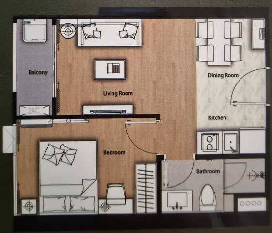 P202410 ขายถูกมาก!! คอนโด Regal Condo สาทร-นราธิวาส ขนาด 37 ตร.ม 1 ห้องนอน 1 ห้องน้ำ ใกล้ BRT ถนนจันทน์ 200 เมตร (รูปที่ 8)