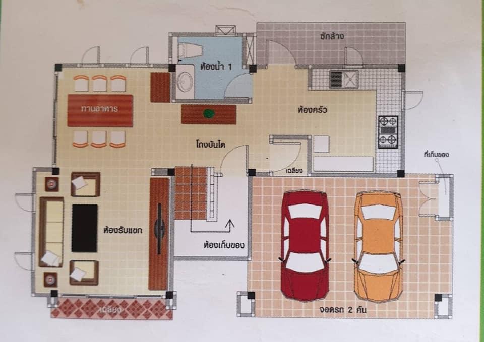 ขายด่วน หมู่บ้านภูมิสิริ คลอง7 ถ.รังสิต-นครนายก (รูปที่ 13)