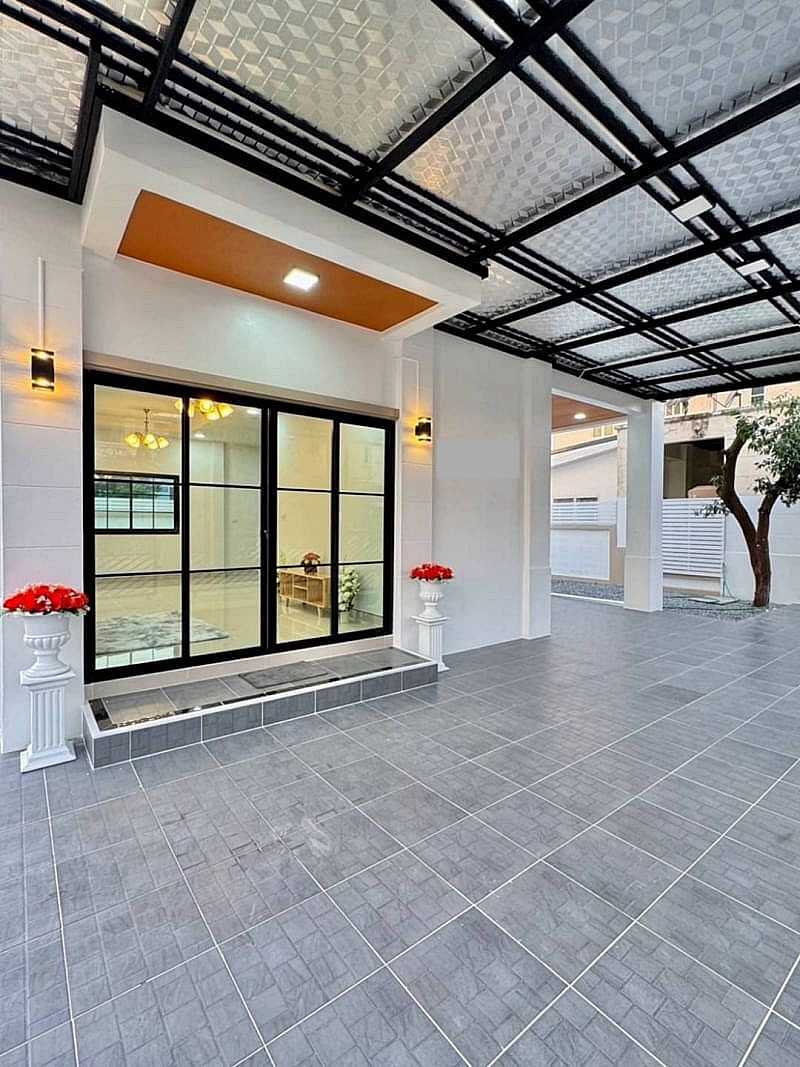 บ้านสวยมาก บ้านเดี่ยว ถนนเมน #หมู่บ้านปิยวรารมย์ เฟส 3 บ้านกล้วย - ไทรน้อย รีโนเวทใหม่ พร้อมอยู่ (รูปที่ 4)