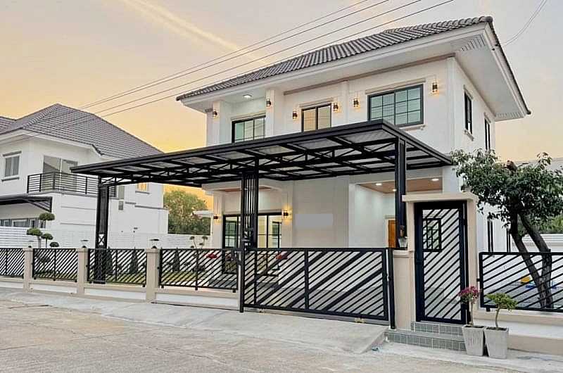 บ้านสวยมาก บ้านเดี่ยว ถนนเมน #หมู่บ้านปิยวรารมย์ เฟส 3 บ้านกล้วย - ไทรน้อย รีโนเวทใหม่ พร้อมอยู่ (รูปที่ 3)