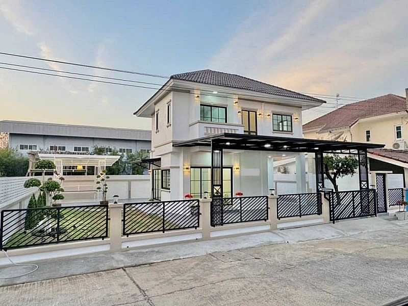 บ้านสวยมาก บ้านเดี่ยว ถนนเมน #หมู่บ้านปิยวรารมย์ เฟส 3 บ้านกล้วย - ไทรน้อย รีโนเวทใหม่ พร้อมอยู่