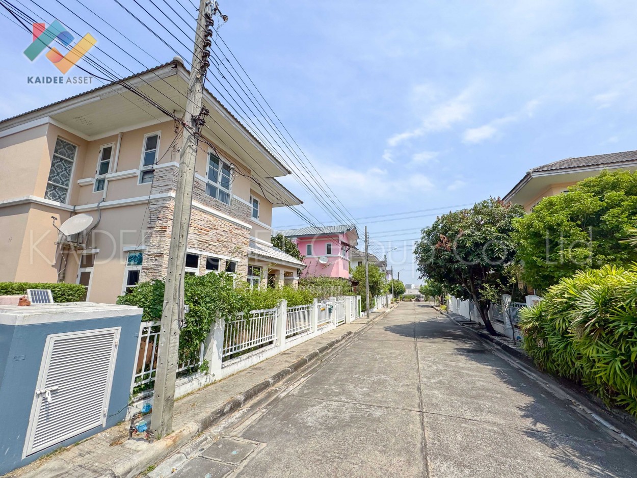 หมู่บ้าน ปัญจทรัพย์ พาร์ค ปิ่นเกล้า บ้านเดี่ยว โครงการติดถนน (รูปที่ 2)