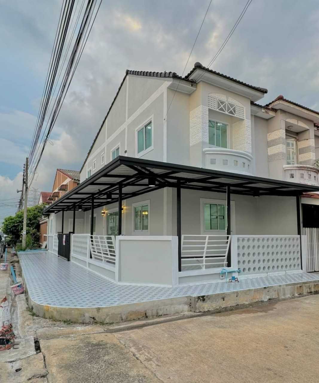 บ้านสวย หลังมุม ถนนเมน ค้าขายได้ #หมู่บ้านนันทิชา 3/8 บ้านกล้วย – ไทรน้อย ทาวน์เฮ้าส์ 4 ห้องนอน รีโนเวทใหม่ (รูปที่ 3)
