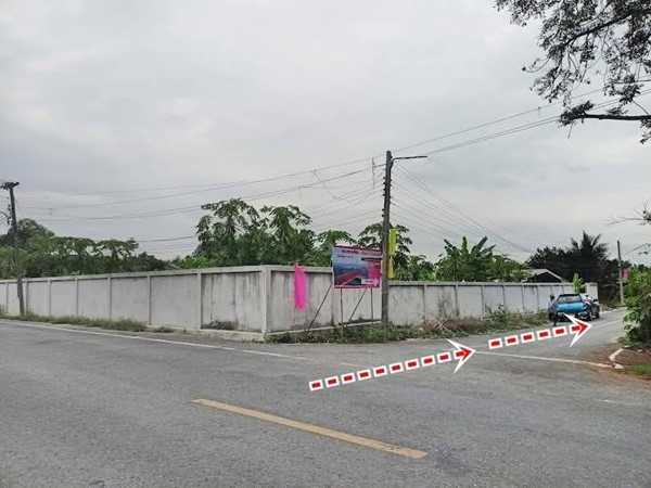 ที่ดินบ้านสวน ใกล้ชุมชน ใกล้ตลาดติดลาดยาง คลอง12 หนองเสือ-T.062-1574449 (รูปที่ 6)