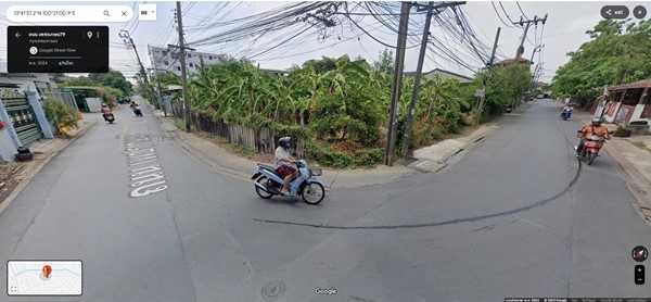 ขายที่ดิน หนองแขม 173 ตร.ว. หน้ากว้างติดถนน และอยู่ในบริเวณที่เจริญมากหลัง ที่ว่าการเขตหนองแขม Tel. 063-289-7879 (รูปที่ 2)