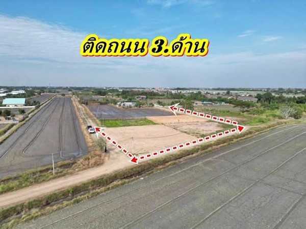 ที่ดินถมแล้วแปลงริมแปลงมุมติดถนน2.ด้านใกล้ตลาดที่คลอง11ธัญบุรี-T.062-1574449 (รูปที่ 3)