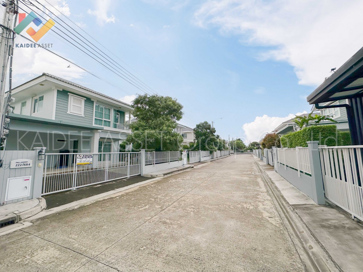 วิลลาจจิโอ บางนา Villaggio Bangna บ้านเดี่ยว ซอย ABAC บางบ่อ (รูปที่ 2)