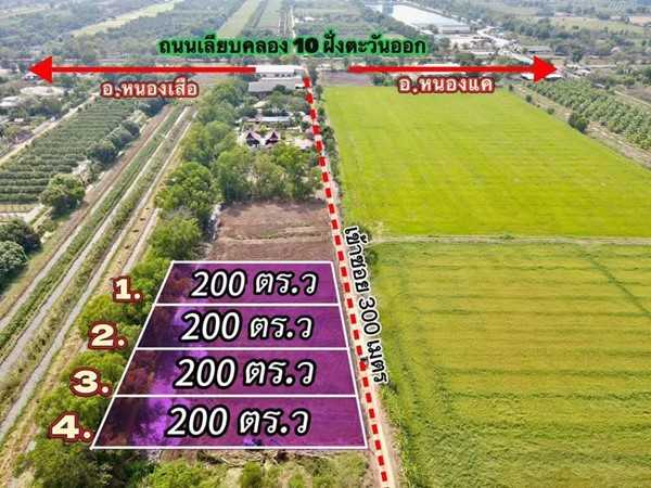 ที่ดินถมแล้วน้ำไฟพร้อม -คนขายก็พร้อมที่ -หนองเสือ คลองสิบ -ปทุมธานี. T.062-1574449 (รูปที่ 3)