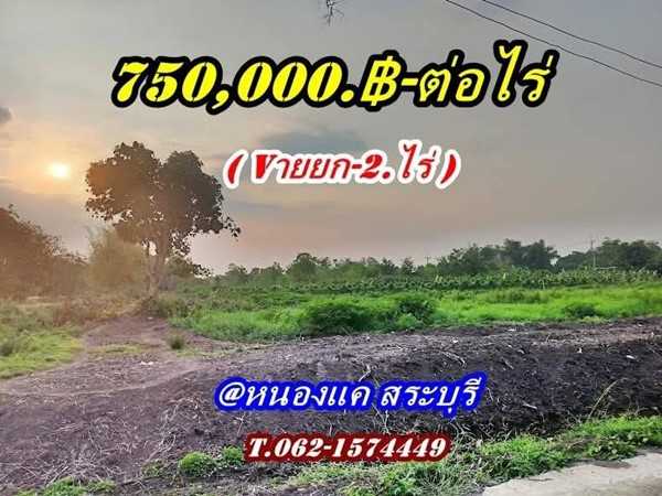 ที่ดินทำเลดีติดถนนคอนกรีตวิวริมน้ำที่หนองแคสระบุรี ต.หนองจระเข้ อ.หนองแค จ.สระบุรี T.062-1574449 (รูปที่ 8)