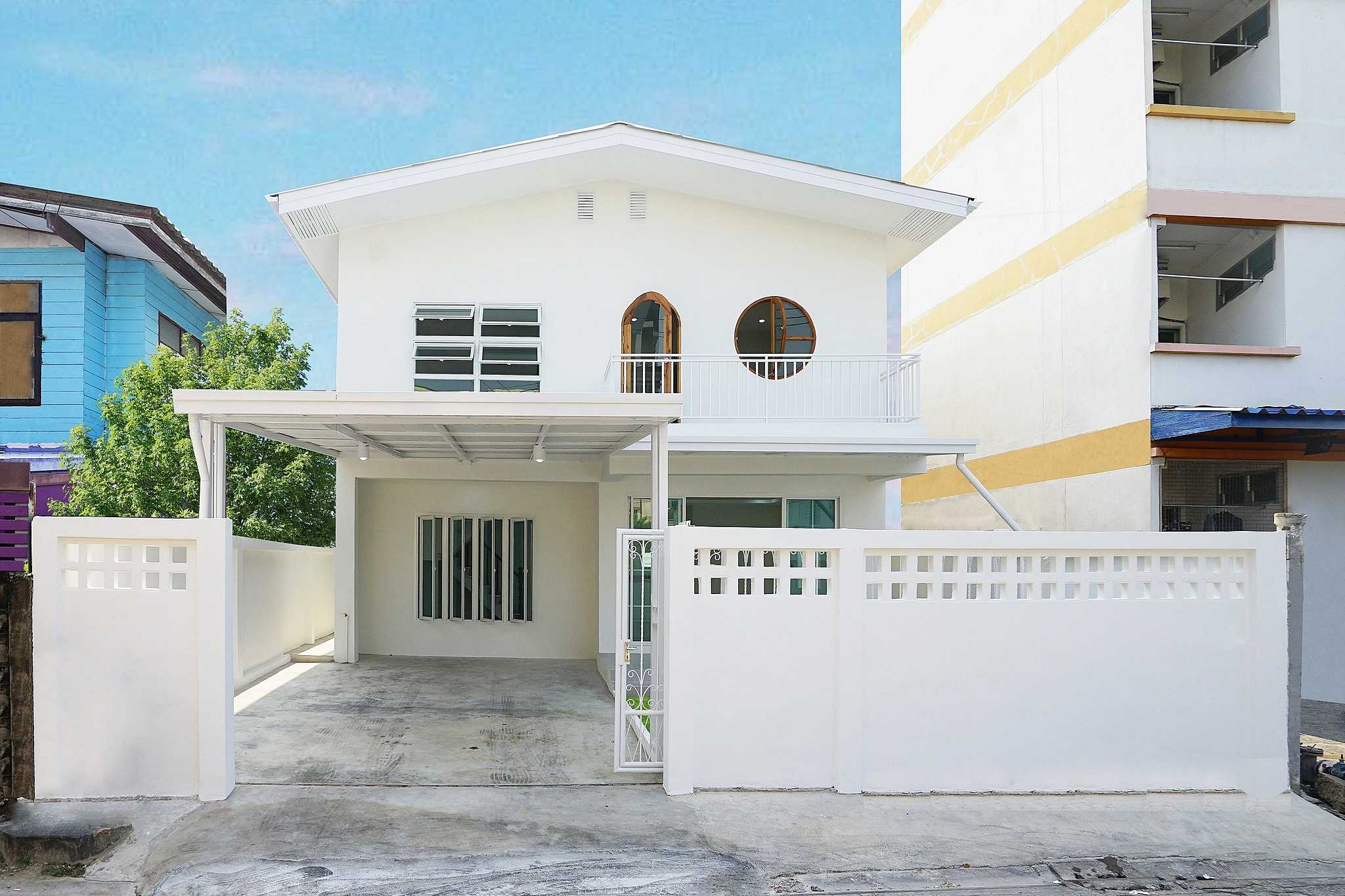 บ้านแนวราบ ทำเลทอง โซนบางกะปิ รีโนเวทใหม่ สไตล์มินิมอล #บ้านเดี่ยว 5 ห้องนอน ใกล้เดอะมอลล์ บางกะปิ