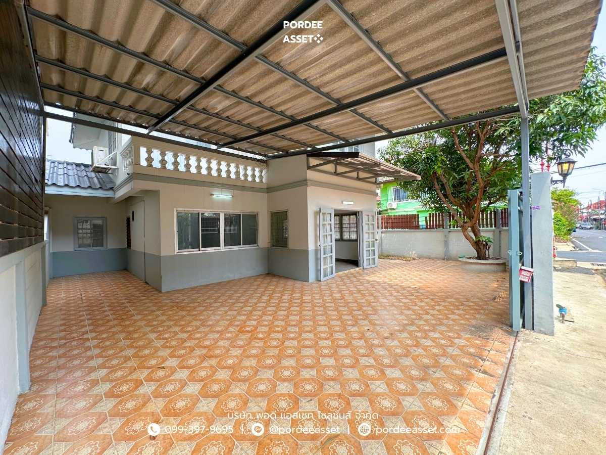 บ้านเดี่ยวหลังมุม หมู่บ้านรัตนาธิเบศร์ ติดรถไฟฟ้า MRT สถานีตลาดบางใหญ่ หลังห้างฯ เซ็นทรัลเวสต์เกต และ รพ.เกษมราษฎร์อินเตอร์ รีโนเวทใหม่ทั้งหลัง (รูปที่ 3)