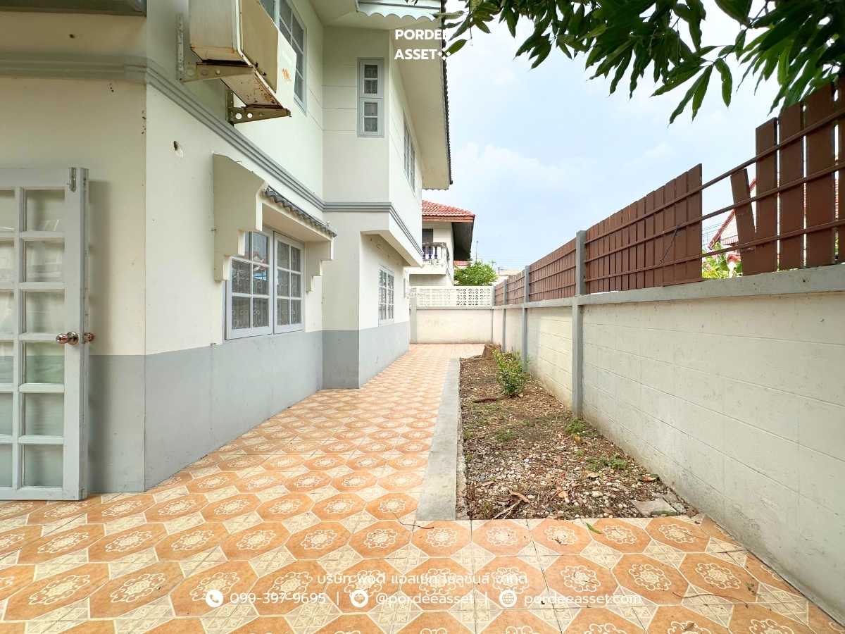บ้านเดี่ยวหลังมุม หมู่บ้านรัตนาธิเบศร์ ติดรถไฟฟ้า MRT สถานีตลาดบางใหญ่ หลังห้างฯ เซ็นทรัลเวสต์เกต และ รพ.เกษมราษฎร์อินเตอร์ รีโนเวทใหม่ทั้งหลัง (รูปที่ 21)