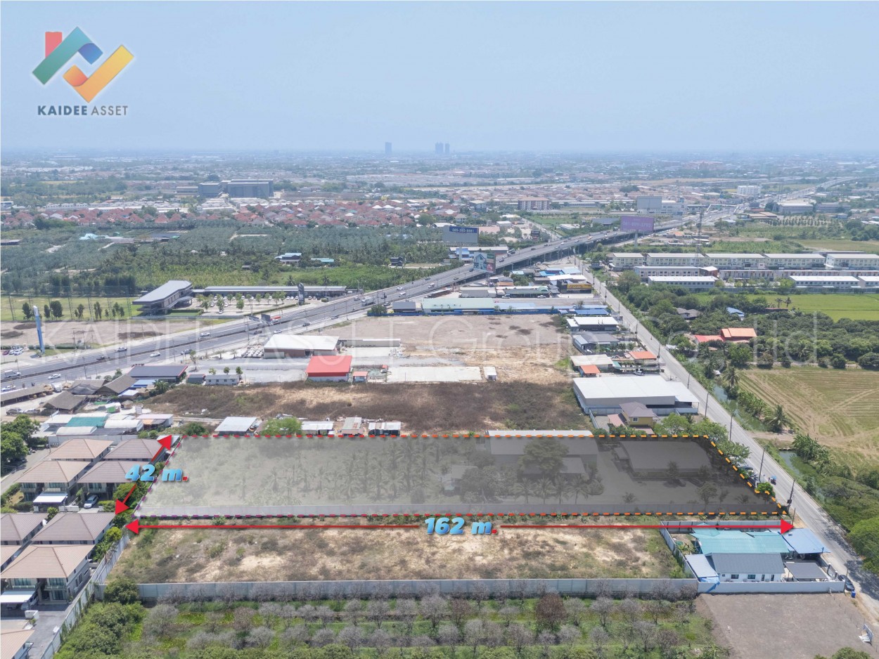 ที่ดิน พร้อมโกดัง ถนน ชัยพฤกษ์ - ราชพฤกษ์ ปากเกร็ด นนทบุรี (รูปที่ 5)