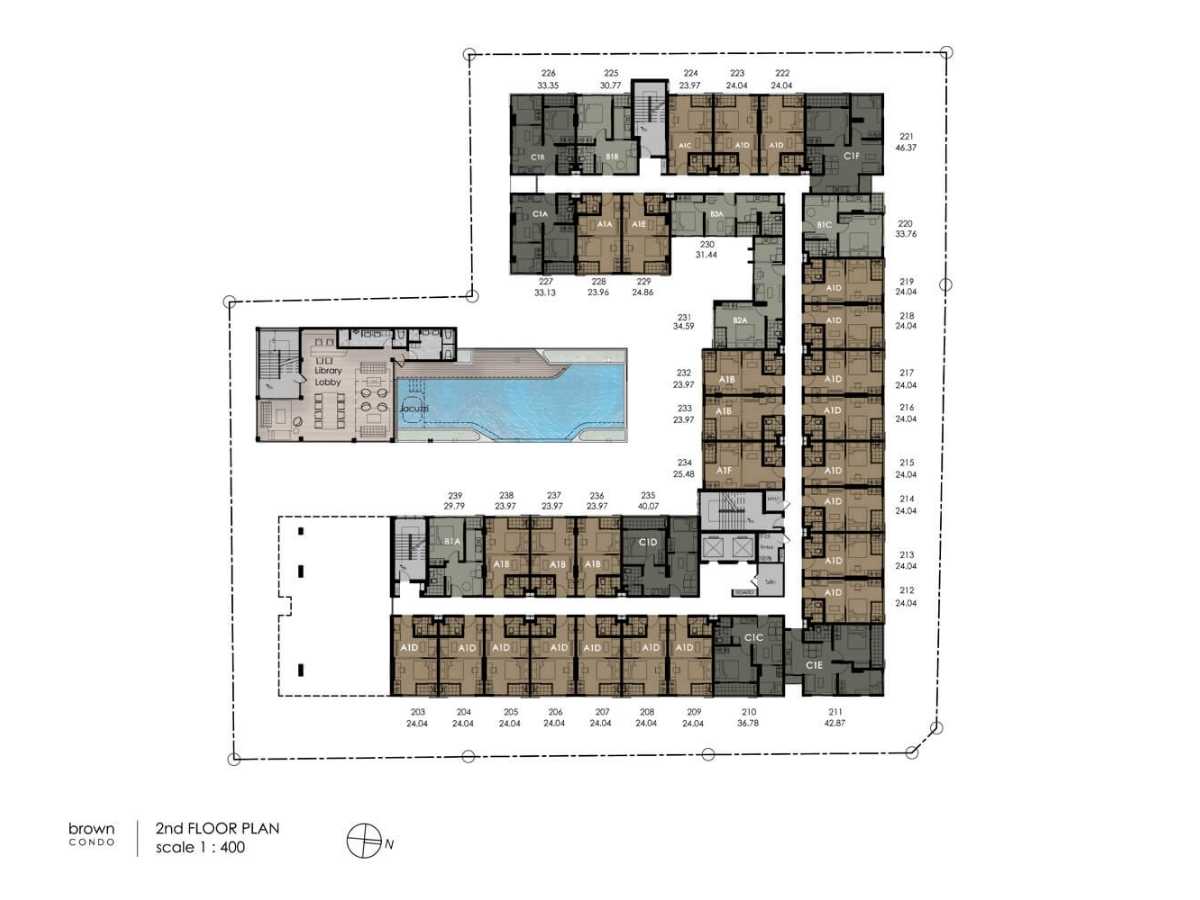บราวน์ คอนโด รัชดา32 จันทรเกษม จตุจักร *ใกล้รถไฟฟ้า 3 สาย* (Brown Condo Ratchada32) (รูปที่ 23)