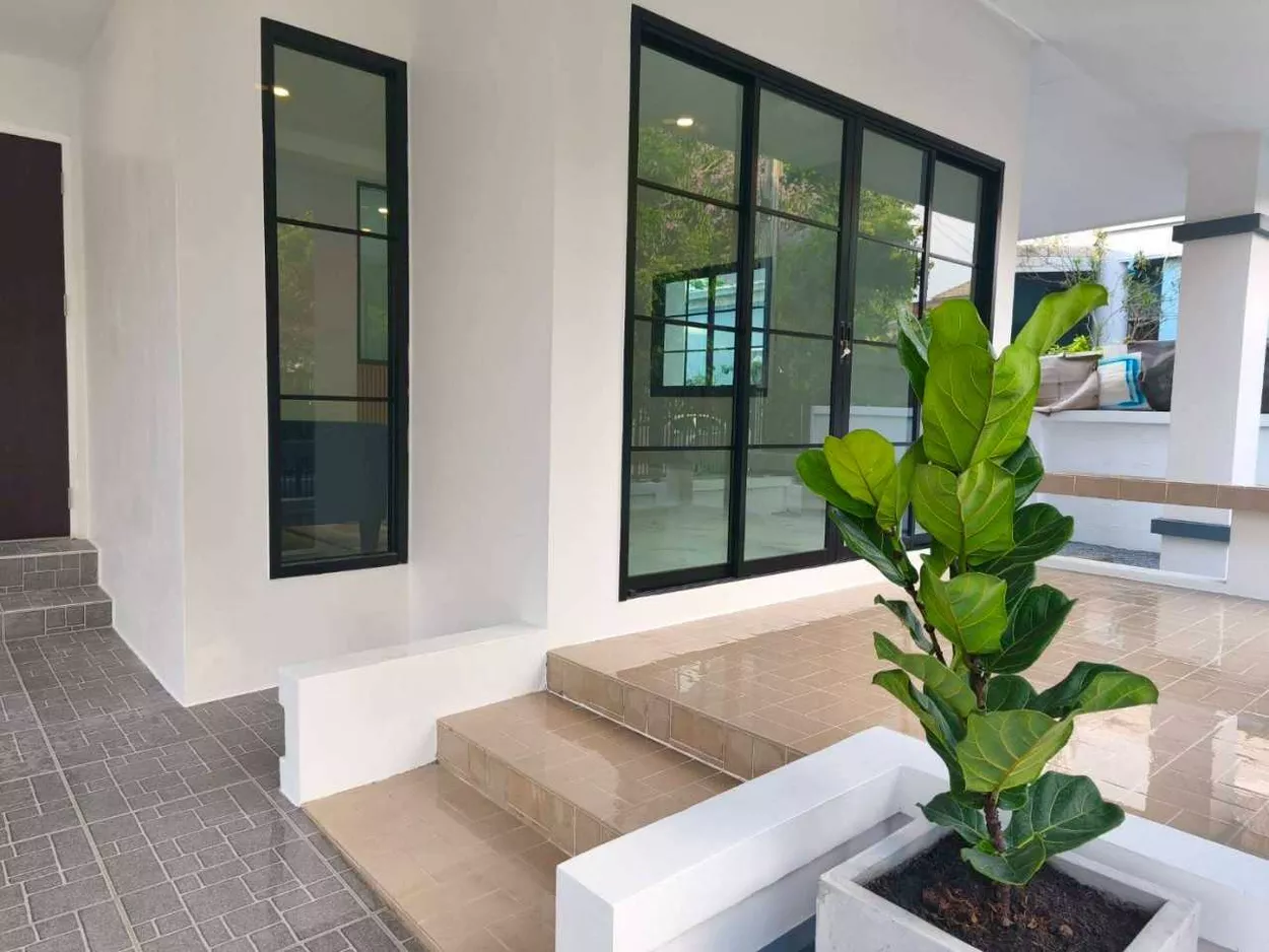 บ้านสวย ตรงข้ามสวน #หมู่บ้านสินบดี บางบัวทอง บ้านเดี่ยว 4 ห้องนอน รีโนเวทใหม่ ใกล้เพียวเพลส ราชพฤกษ์ (รูปที่ 4)