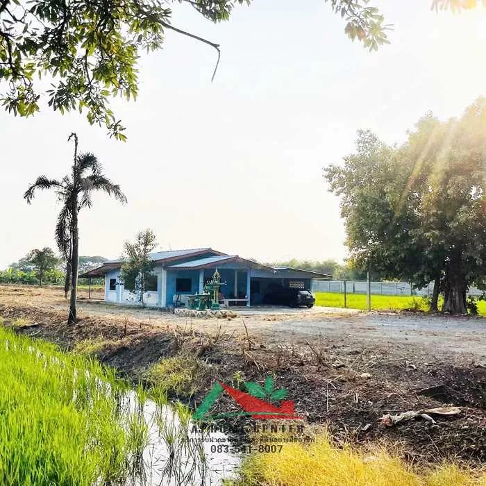 ที่ดินพร้อมบ้าน เนื้อที่2ไร่ ใกล้ซอยหาดเติมรัก วัดลาดปลาดุก บางบัวทอง (รูปที่ 19)