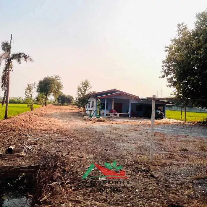 ที่ดินพร้อมบ้าน เนื้อที่2ไร่ ใกล้ซอยหาดเติมรัก วัดลาดปลาดุก บางบัวทอง (รูปที่ 4)