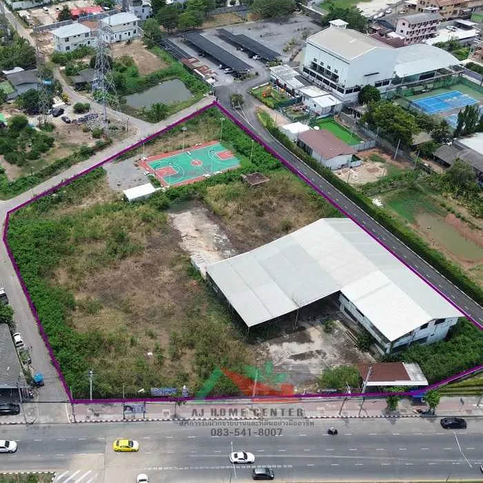 ที่ดิน3-3-99.7ไร่ ซ.เทียนทะเล12 ติดถนนบางขุุนเทียน หน้ากว้าง70ม. (รูปที่ 4)