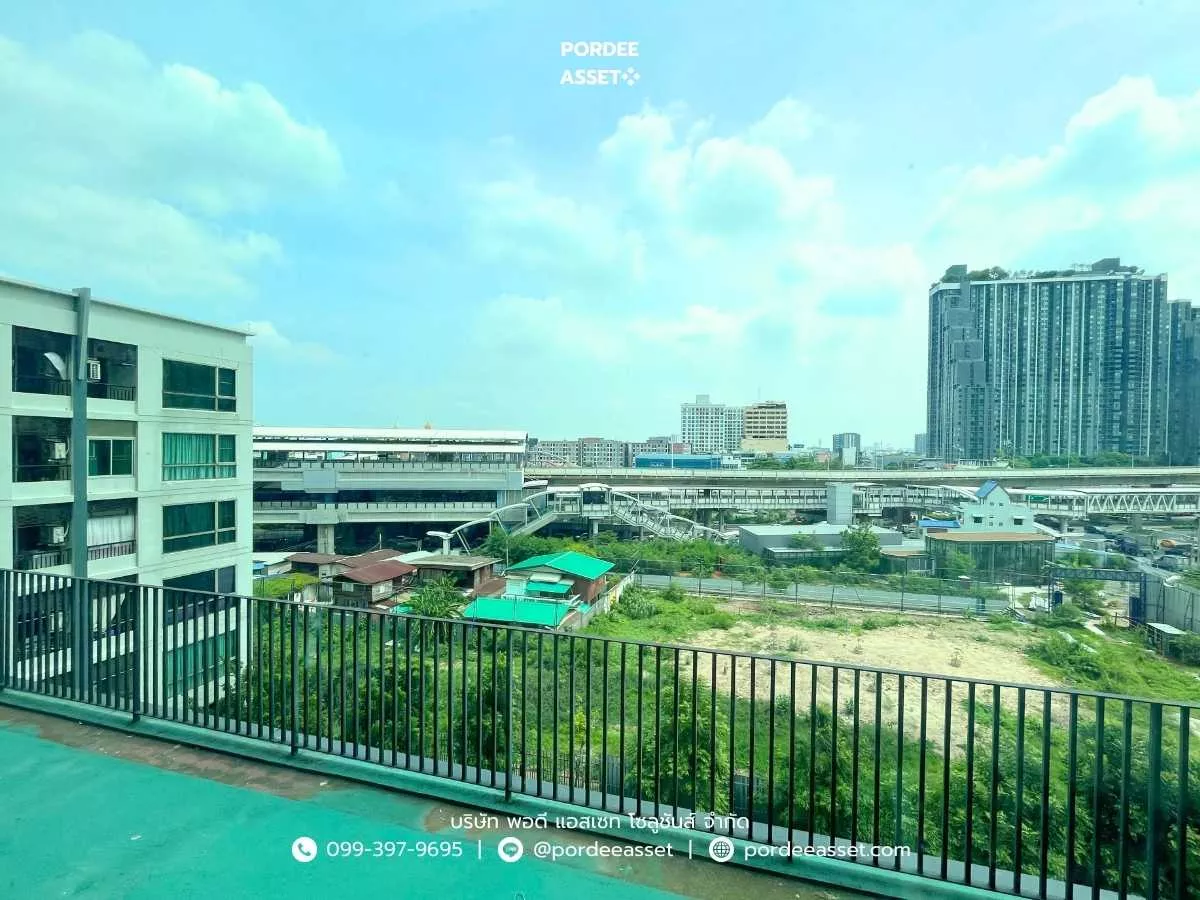 ขาย!! วิสซ์ดอม สเตชั่น รัชดา-ท่าพระ (ขนาด 28 ตร.ม.) ถ.รัชดาภิเษก ธนบุรี กทม.: Whizdom Station Ratchada-Thapra (รูปที่ 9)