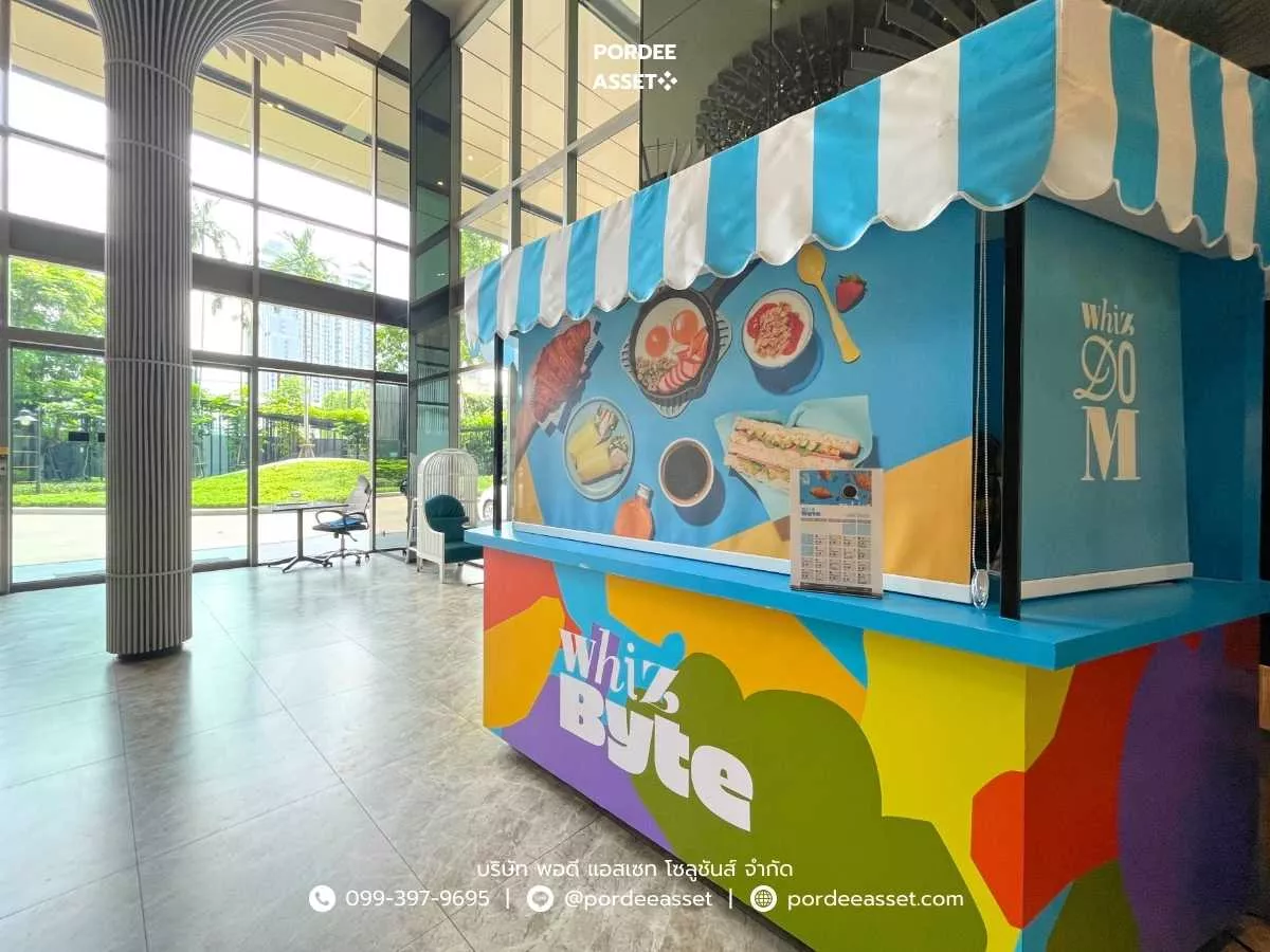 ขาย!! วิสซ์ดอม สเตชั่น รัชดา-ท่าพระ (ขนาด 28 ตร.ม.) ถ.รัชดาภิเษก ธนบุรี กทม.: Whizdom Station Ratchada-Thapra (รูปที่ 14)