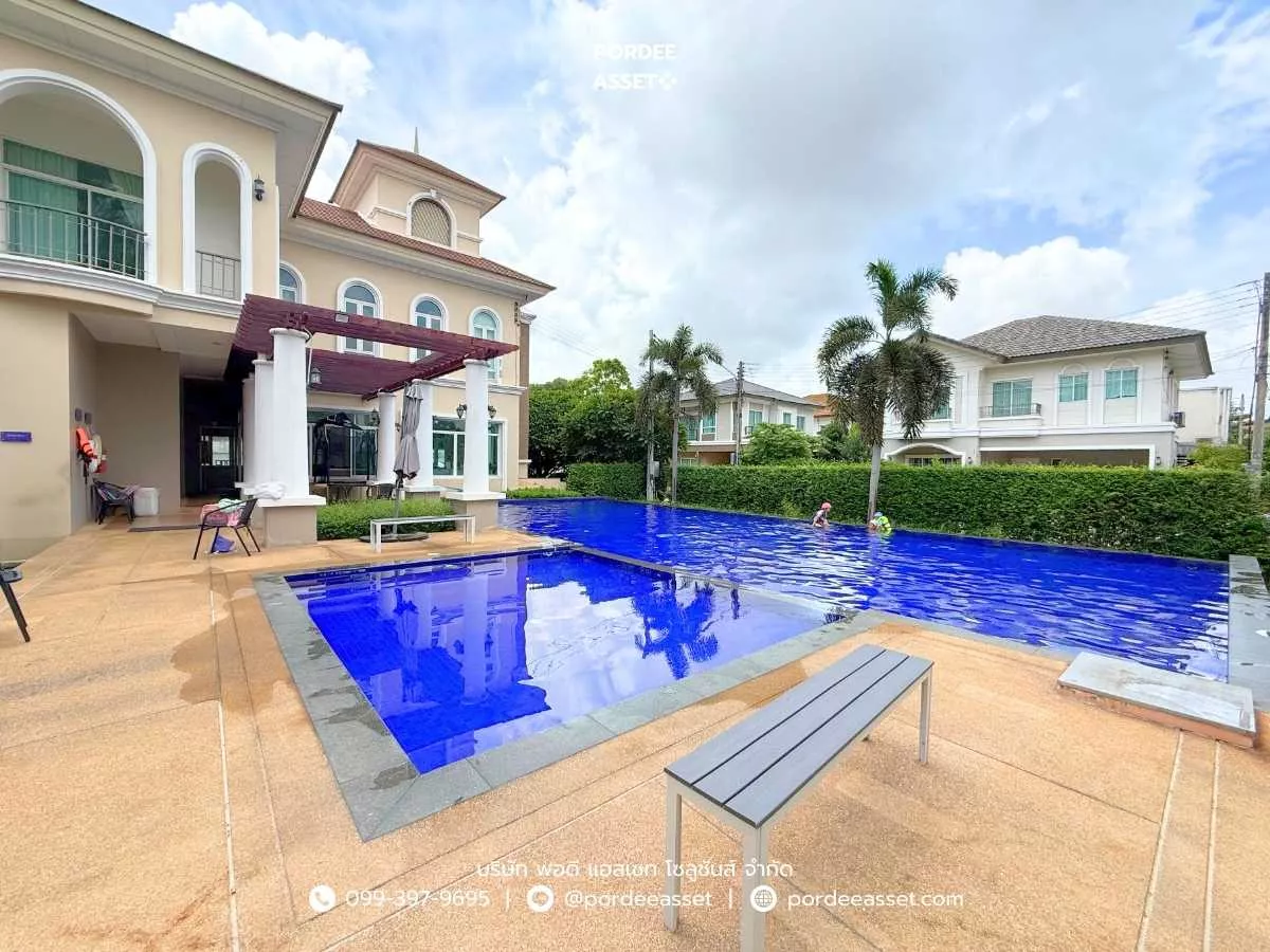 ขายบ้านเดี่ยว ภัสสรเพรสทีจ รังสิต-คลอง2 (หลังริม ขนาด 58 ตร.ว.) ธัญบุรี ปทุมธานี : Passorn Prestige Rangsit - Klong 2 (รูปที่ 27)