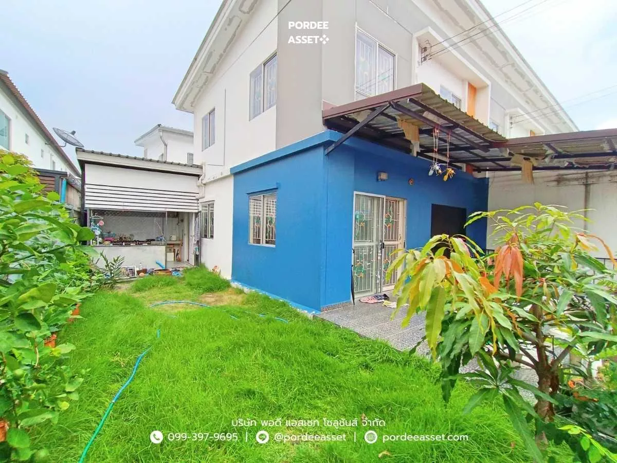ขาย!! ทาวน์โฮม บ้านพฤกษา60/1 รังสิต-บางพูน (หลังริม ขนาด 32 ตร.ว.) ซอยวัดบางพูน เมืองปทุมธานี ต่อเติมครบพร้อมอยู่ : Baan pruksa 60 rangsit-bangpun (รูปที่ 2)