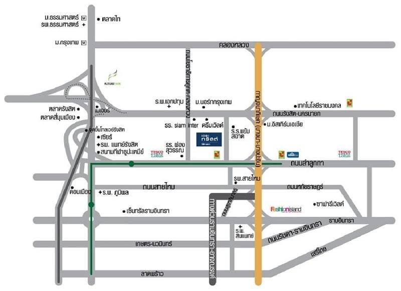 บ้านเดี่ยวเส้นคลอง4 The Trust เดอะทรัสต์ ลำลูกกา คลอง4 (รูปที่ 24)