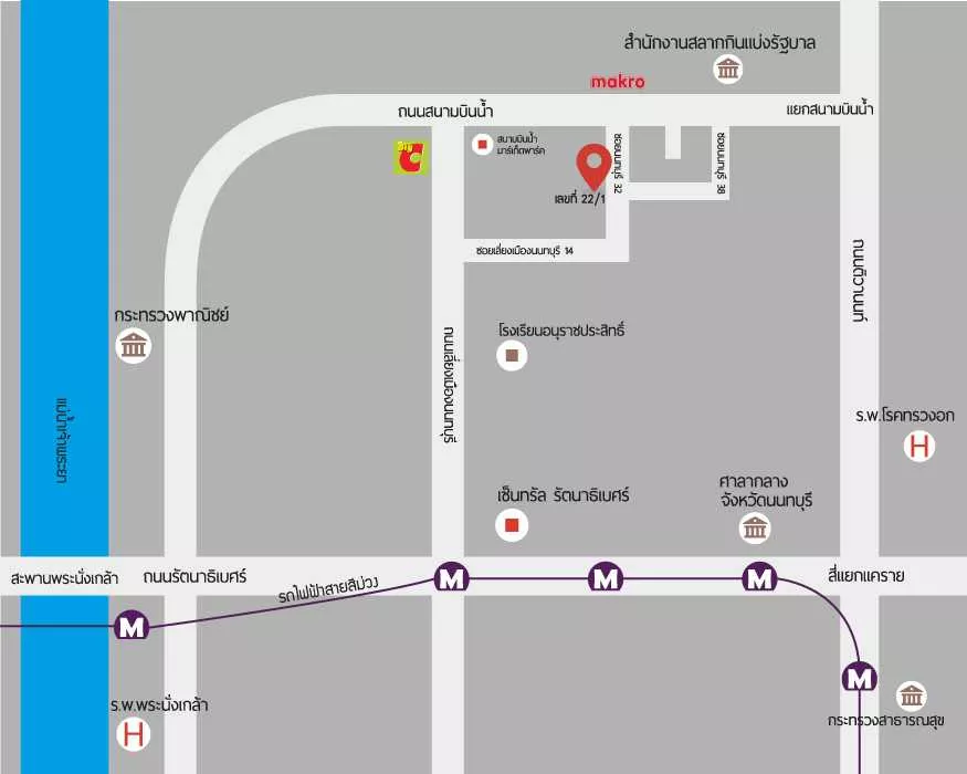 ให้เช่าออฟฟิศ สำนักงานขนาดเล็ก พร้อมห้องเก็บของ นนทบุรี ใกล้ MRT (รูปที่ 5)