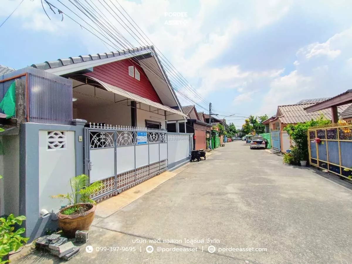 หมู่บ้านฟ้าคราม ลำลูกกา-คลอง 2 คูคต ปทุมธานี เข้า-ออกได้2เส้นทาง ถ.ลำลูกกา ถ.รังสิต-นครนายก (รูปที่ 15)