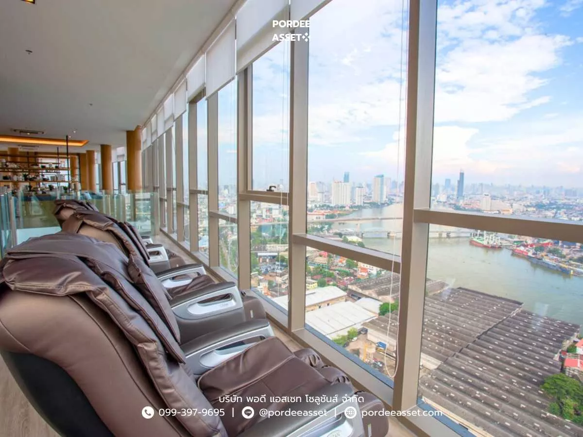 ขาย!! คอนโด นิช โมโน เจริญนคร (34.43 ตร.ม. ชั้น 9) ติด ถ.เจริญนคร ดาวคะนอง ธนบุรี เพียง 700 เมตรจากแยกบุคคโล วิวสวยริมโค้งน้ำเจ้าพระยา เดินทางสะดวก (รูปที่ 22)
