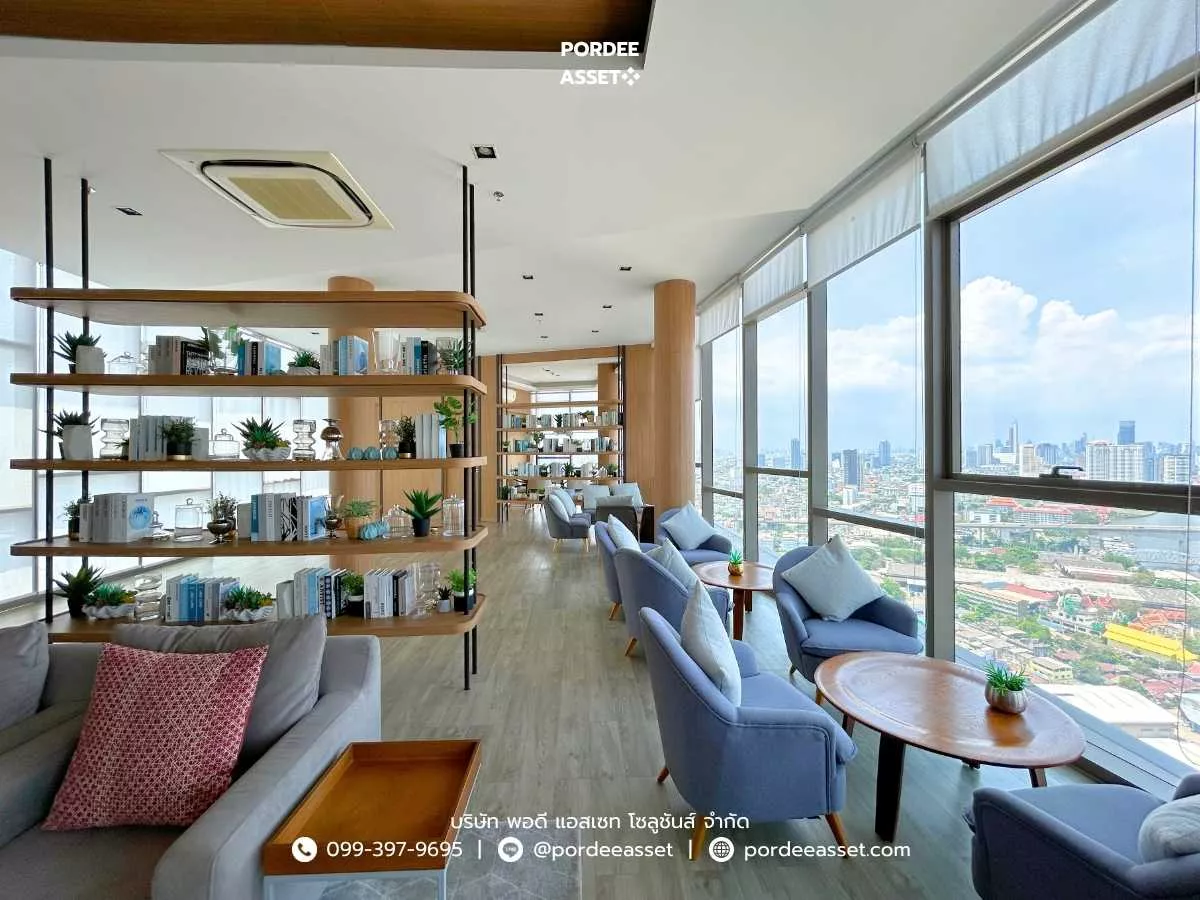 ขาย!! คอนโด นิช โมโน เจริญนคร (34.43 ตร.ม. ชั้น 9) ติด ถ.เจริญนคร ดาวคะนอง ธนบุรี เพียง 700 เมตรจากแยกบุคคโล วิวสวยริมโค้งน้ำเจ้าพระยา เดินทางสะดวก (รูปที่ 18)