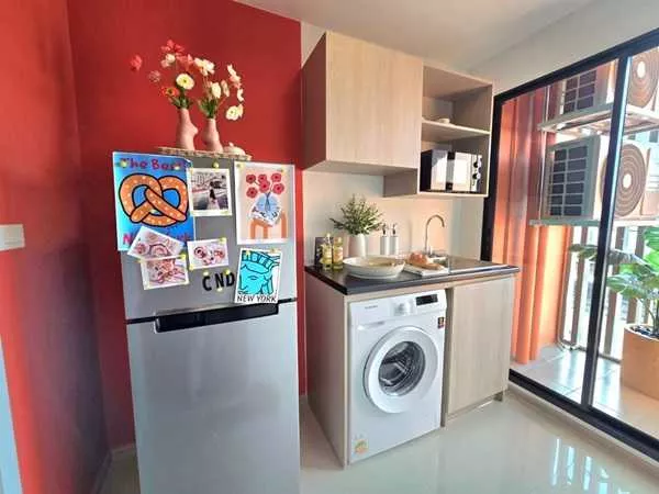 ขายคอนโดใหม่ ติด ม.เกษตรศาสตร์ ศรีราชา dcondo vale ศรีราชา โทร 0931681685 ลากกระเป๋าใบเดียวเข้าอยู่ได้เลย (รูปที่ 13)