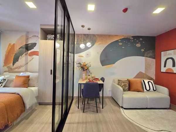 ขายคอนโดใหม่ ติด ม.เกษตรศาสตร์ ศรีราชา dcondo vale ศรีราชา โทร 0931681685 ลากกระเป๋าใบเดียวเข้าอยู่ได้เลย (รูปที่ 11)