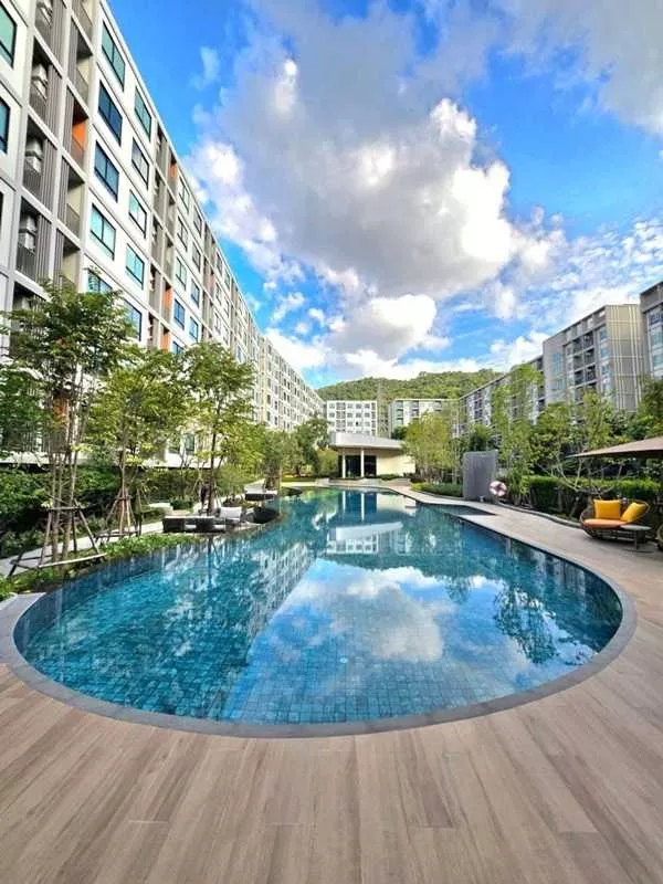 ขายคอนโดใหม่ ติด ม.เกษตรศาสตร์ ศรีราชา dcondo vale ศรีราชา โทร 0931681685 ลากกระเป๋าใบเดียวเข้าอยู่ได้เลย (รูปที่ 9)