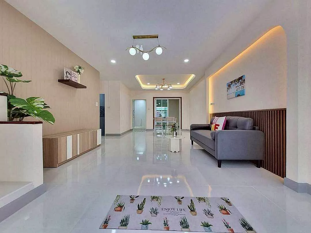 บ้านสวยมาก ทำเลดี ติด MRT สถานีคลองบางไผ่ #หมู่บ้านบัวทอง 3 บางใหญ่ ทาวน์เฮ้าส์ 3 ห้องนอน รีโนเวทใหม่ ใกล้เซ็นทรัล เวสเกต (รูปที่ 4)