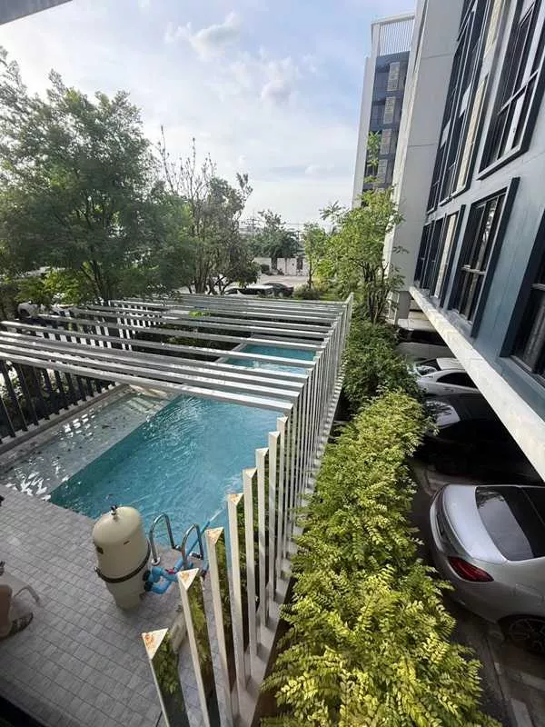 ขาย-ให้เช่า Newera Condo Ekamai-Ramintra ขนาด 32.5 ตารางเมตร ชั้น 3 เฟอร์นิเจอร์ครบ โทร 0924463883 (รูปที่ 10)
