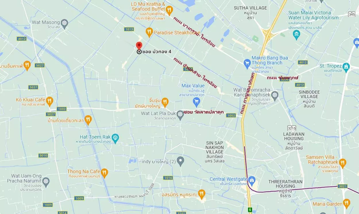 🚩ขายบ้านเดี่ยว 60.5 ตารางวา คุณาภัทร 4 บ้านกล้วย ไทรน้อย (รูปที่ 41)