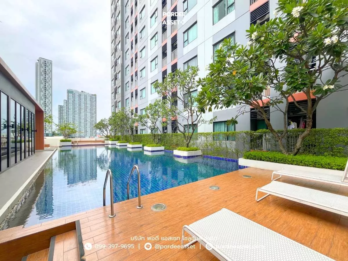 ขาย!! คอนโด (ห้องริม ขนาด 46 ตร.ม.) แอสปาย สาทร-ตากสิน (คอปเปอร์โซน ไม่ติดกับห้องอื่นทั้ง 2 ฝั่ง) ถ.กัลปพฤกษ์ จอมทอง กทม. (รูปที่ 19)