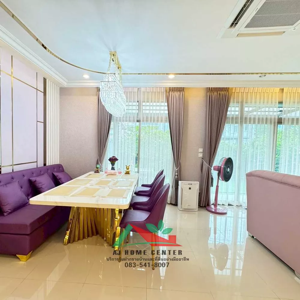 ขายบ้านเดี่ยวหรู69.6ตรว. ม.เดอะปาล์ม แจ้งวัฒนะ-ชัยพฤกษ์ ถ.หอการค้าไทย บิ้วท์อินทั้งหลัง หิ้วกระเป๋าเข้าอยู่ได้เลย (รูปที่ 6)