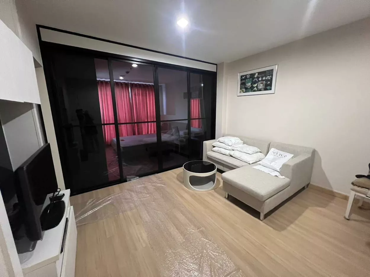 รีโนเวทใหม่! คอนโด Life Ladprao 18 เฟอร์+เครื่องใช้ไฟฟ้าครบ ใกล้ bts + mrt ลาดพร้าว