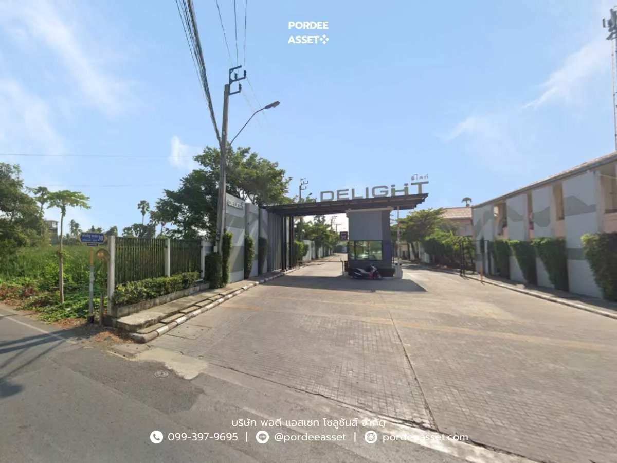 ขาย!! บ้านเดี่ยว ดีไลท์ รัตนาธิเบศร์-ท่าอิฐ (ขนาด 50 ตร.ว.) ซอยวัดท่าอิฐ ปากเกร็ด จ.นนทบุรี : Delight Rattanathibet - Thait (รูปที่ 25)