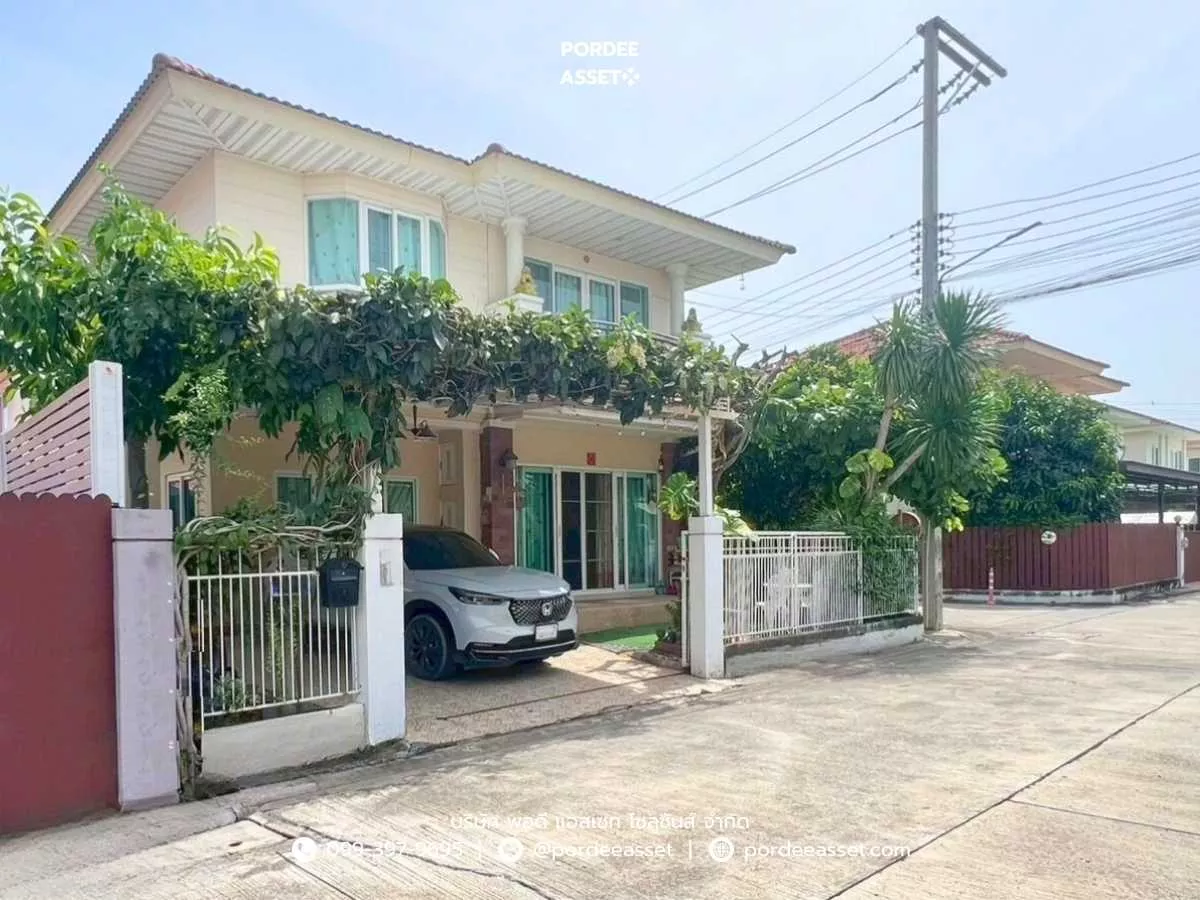 ขาย!! บ้านเดี่ยว ศุภาลัย วิลล์ ศรีสมาน-ปทุมธานี ( หลังมุม ขนาด 51 ตร.ว.) ซ.ธรรมสุธีย์ เมืองปทุมธานี : Supalai ville Srisaman-Pathumthani (รูปที่ 2)