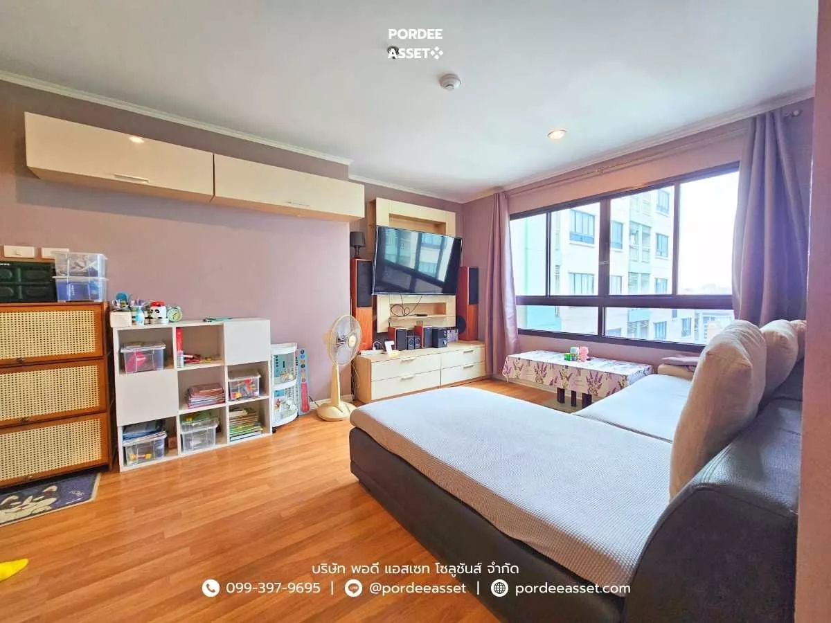 ขาย!! คอนโด ลุมพินี เพลส รัชดา-ท่าพระ (ห้องริม ขนาด 42 ตร.ม.) ชั้น 26 ถนนรัชดาภิเษก ธนบุรี กรุงเทพ : Lumpini Place Ratchada-Thapra (รูปที่ 4)