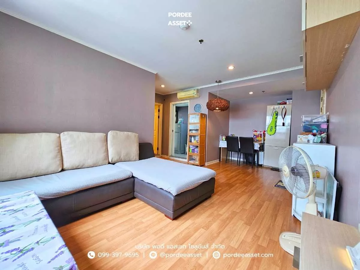 ขาย!! คอนโด ลุมพินี เพลส รัชดา-ท่าพระ (ห้องริม ขนาด 42 ตร.ม.) ชั้น 26 ถนนรัชดาภิเษก ธนบุรี กรุงเทพ : Lumpini Place Ratchada-Thapra (รูปที่ 5)