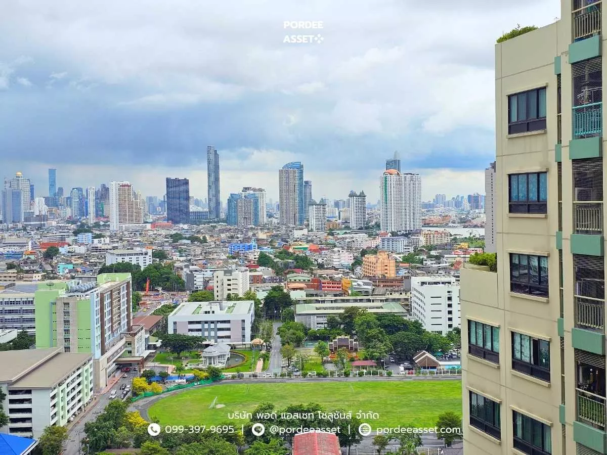 ขาย!! คอนโด ลุมพินี เพลส รัชดา-ท่าพระ (ห้องริม ขนาด 42 ตร.ม.) ชั้น 26 ถนนรัชดาภิเษก ธนบุรี กรุงเทพ : Lumpini Place Ratchada-Thapra (รูปที่ 13)